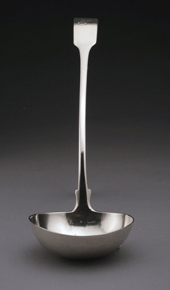 Scottish Provincial Silver Soup Ladle - Elgin